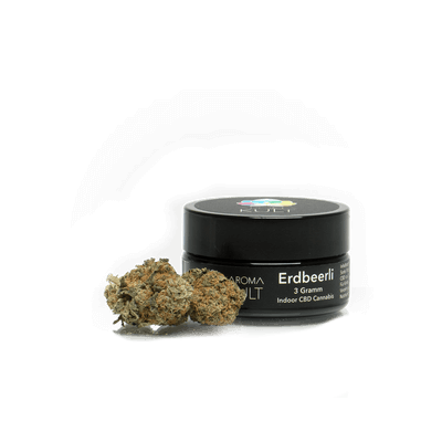 Aroma Kult CBD Buds "Erdbeerli" 3g