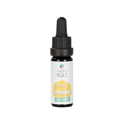 AromaKult Drops Lemon 5% CBD 10ml