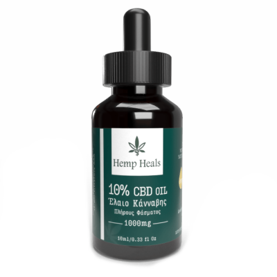 Hemp Heals CBD Oil 10% 10ml