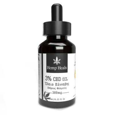 Hemp Heals CBD Oil 3% 10ml