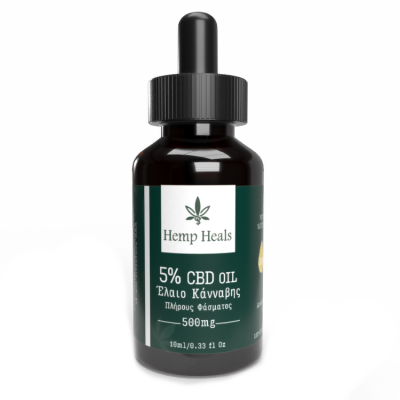 Hemp Heals CBD Oil 5% 10ml