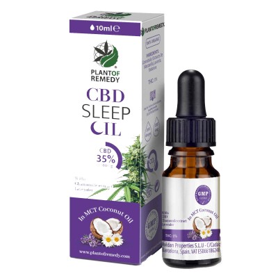 Plant of Remedy CBD Coconut Oil 35% CBD Sleep 10ml
