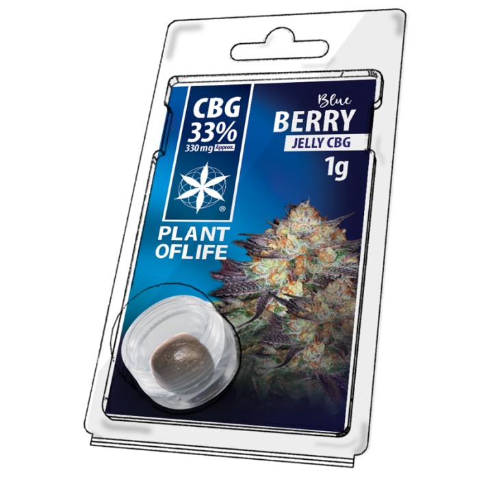 Plant Of Life CBG Jelly 33% Blueberry 1gr
