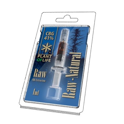 Plant Of Life CBG Wax 41% Raw Extraction 1ml