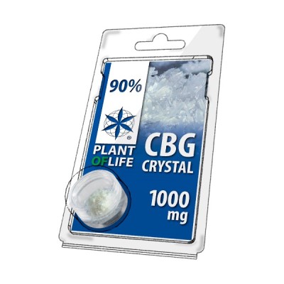 Plant of Life Crystal 90% CBG 1000mg