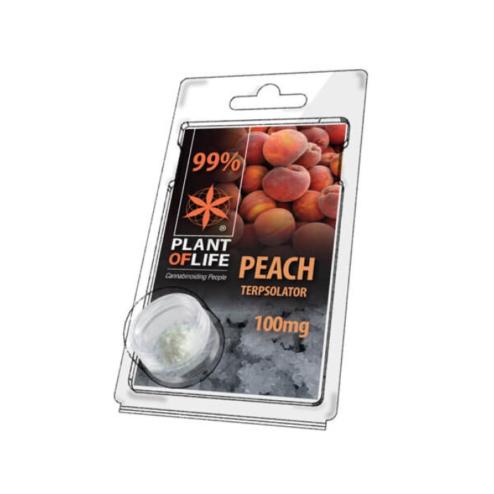 Plant of Life Terpsolator 99% CBD Peach 100mg