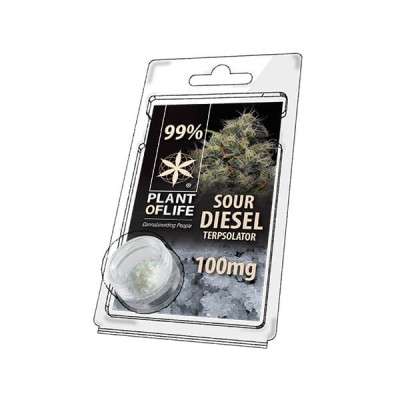 Plant of Life Terpsolator 99% CBD Sour Diesel 100mg