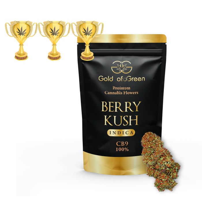 Gold Of Green Berry Kush CB9 2gr