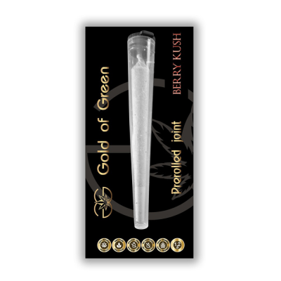 Gold Of Green Prerolled Berry Kush 1.2gr
