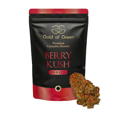 Gold Of Green Berry Kush THC 1gr