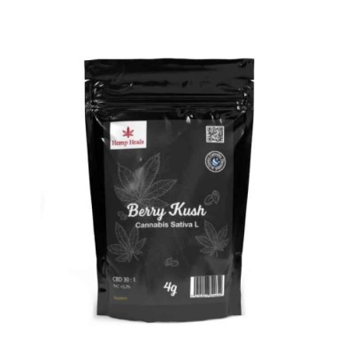 Hemp Heals Ανθός Kάνναβης Berry Kush 4gr