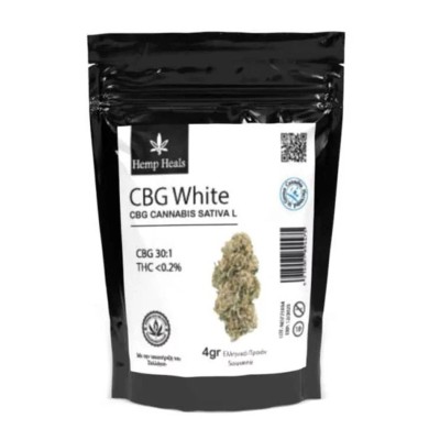 Hemp Heals Ανθός Kάνναβης CBG White 4gr