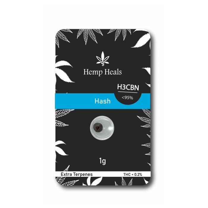 Hemp Heals H3CBN Hash Concentrate 1gr