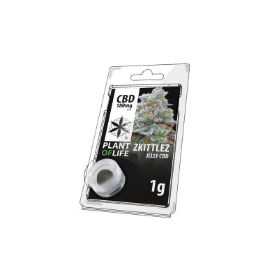 Plant Of Life CBD Jelly 180mg ZKITTLEZ 1gr