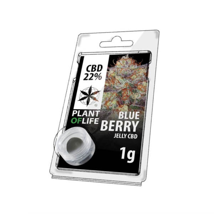 Plant Of Life CBD Jelly 22% Blueberry