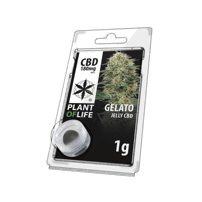 Plant Of Life CBD Jelly 180mg Gelato 1gr