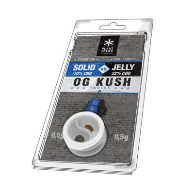 Plant Of Life Solid vs Jelly OG Kush 0.5+0.5gr