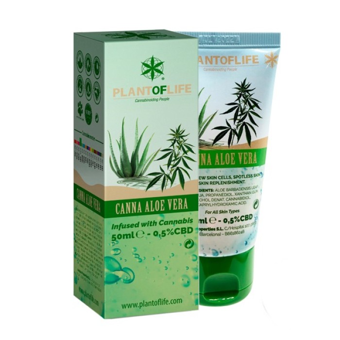 Plant of Life Aloe Vera CBD Skin Care 50ml