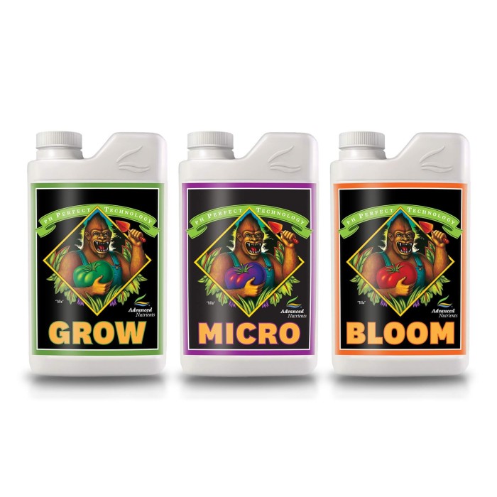 Advanced Nutrients Pack Grow-Bloom-Micro 1L