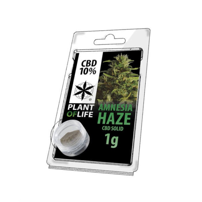 Plant Of Life CBD Solid 10% Amnesia Haze
