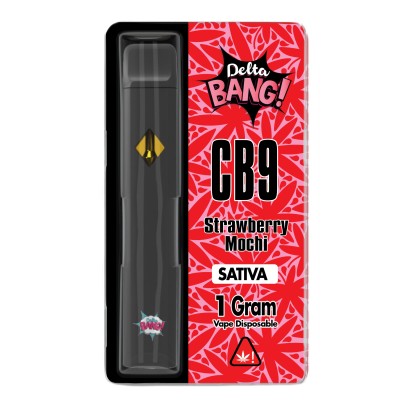 Deltabang Strawberry Mochi CB9 Disposable 1ml