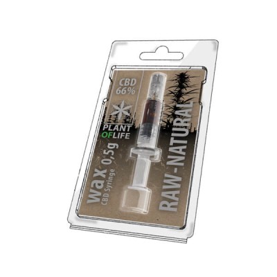 Plant Of Life CBD Wax Raw Natural 0,5g