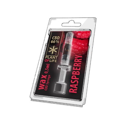Plant Of Life CBD Wax Rasberry 0.5ml