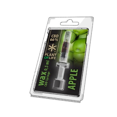 Plant Of Life CBD Wax Apple 0.5ml
