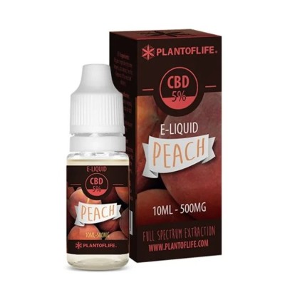 Plant Of Life Peach CBD 5% 10ml
