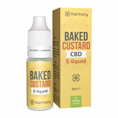 Harmony Baked Custard CBD 100mg 10ml