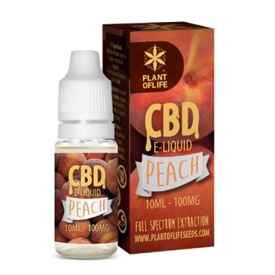 Plant Of Life Peach CBD 1% 10ml