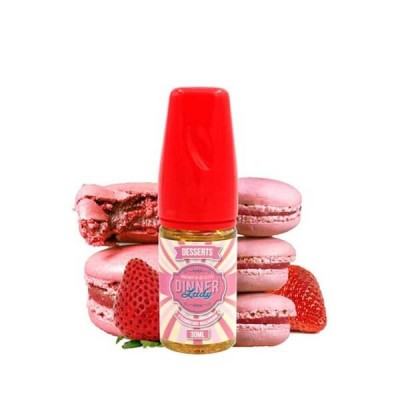 Dinner Lady Strawberry Macaron Flavor 30ml