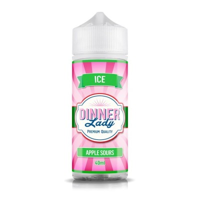 Dinner Lady Flavour Shot Apple Sours Ice 120ml