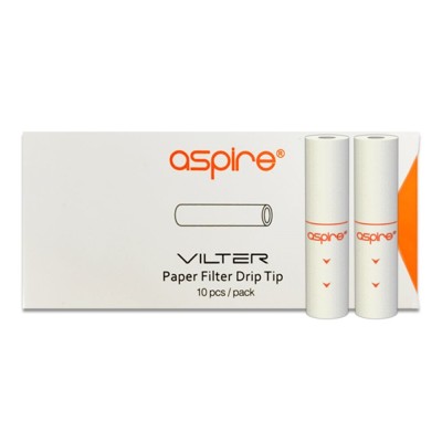 Aspire Vilter Paper Filters 10τμχ Aspire Vilter Paper Filters 10τμχ