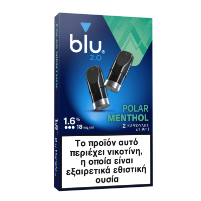 blu 2.0 Pod Polar Menthol 18mg 1.9ml