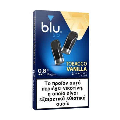 blu 2.0 Pod Tobacco Vanilla 9mg 1.9ml