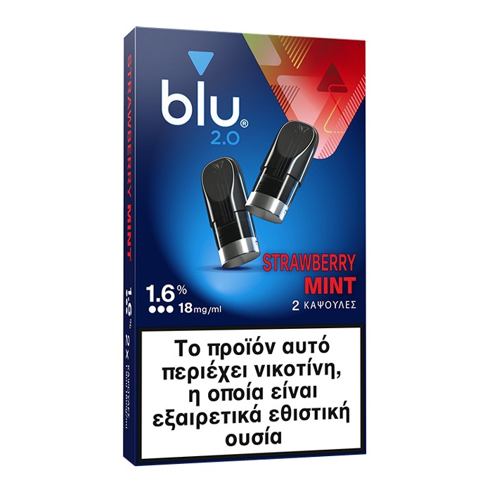 blu 2.0 Pod Strawberry Mint 18mg 1.9ml
