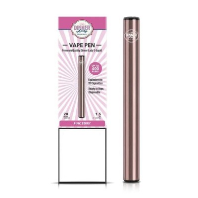 Dinner Lady Pink Berry Disposable Vape Pen 1.5ml 20mg