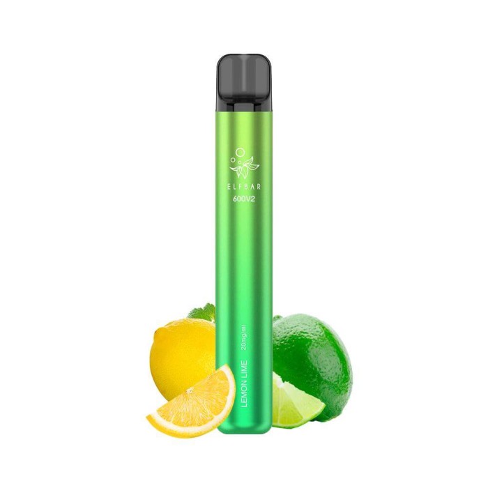Elf Bar 600V2 Lemon Lime 20mg 2ml