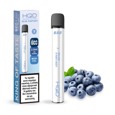 HQD 600 Blue Fantasy-Blueberry 600 Puffs