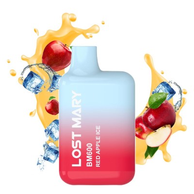 Lost Mary BM600 Red Apple Ice 20mg 2ml