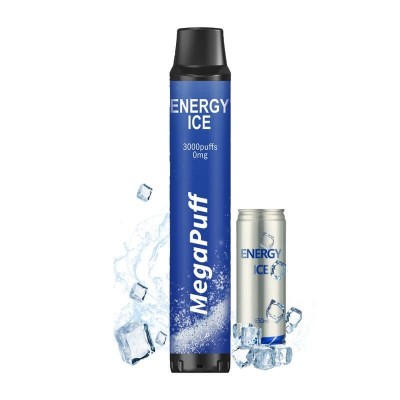 MegaPuff Energy Ice 3000 Puffs 0mg 8ml