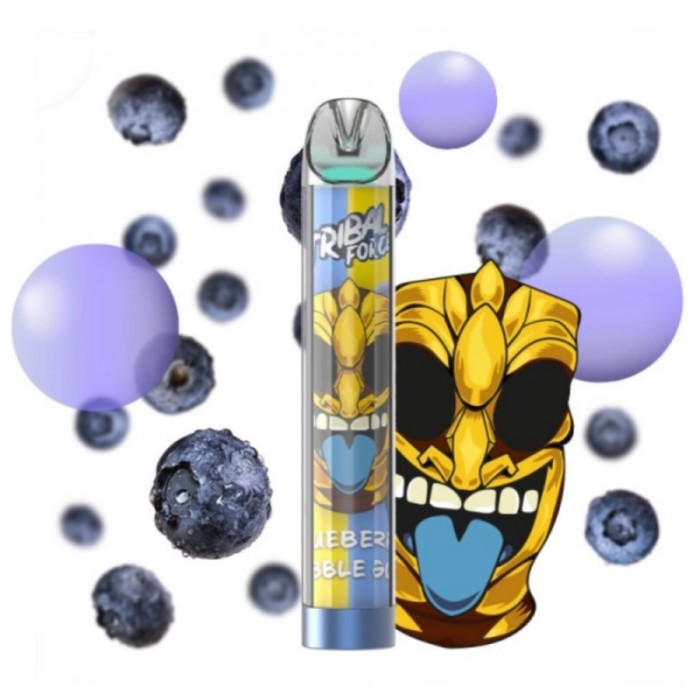 Tribal Force - Tribal Puff Blueberry Bubble Gum 2ml 0mg
