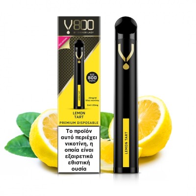 Dinner Lady V800 Disposable Lemon Tart 2ml 20mg