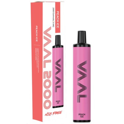 VAAL 2000 Peach Ice 0mg 5ml