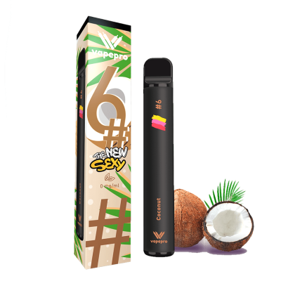 Vapepro #6 Coconut 0mg 2ml Vapepro #6 Coconut 0mg 2ml