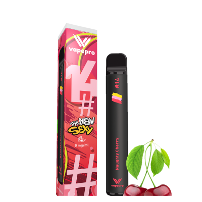 Vapepro #14 Naughty Cherry 0mg 2ml
