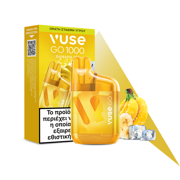 Vuse Go 1000 Box Banana Ice 1000 Puffs 20mg 2ml