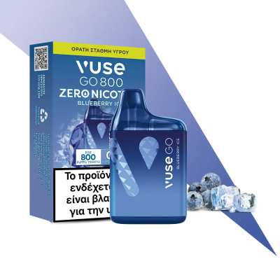 Vuse Go 800 Box Blueberry Ice 800 Puffs 0mg 2ml