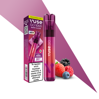 Vuse Go 1000 Pen Berry Blend 1000 Puffs 20mg 2ml
